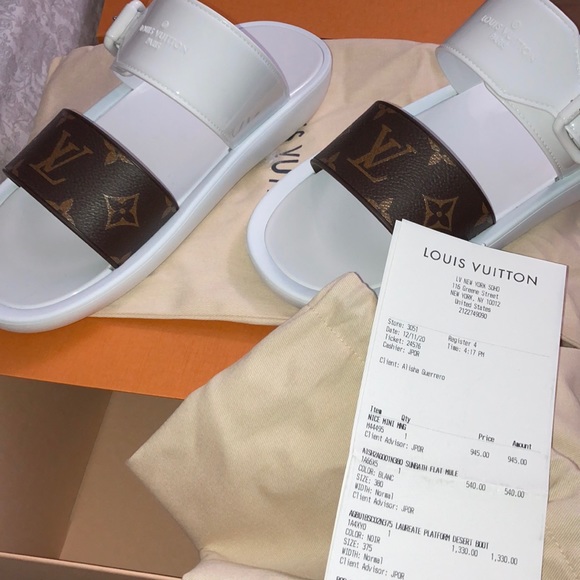 Louis Vuitton Slides Cost